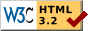 W3C Valid HTML 3.2