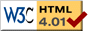 Valid HTML 4.01 + RDFa 1.1